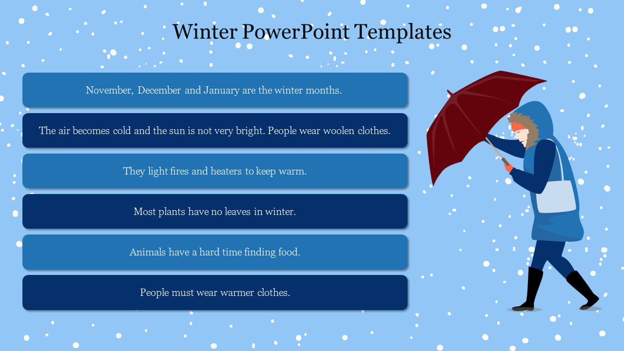 Winter PowerPoint Templates